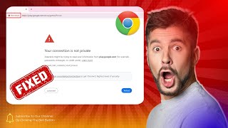 How to Fix “Your Connection is Not Private” Error on Google Chrome ⚠️✅ [upl. by Pratt97]