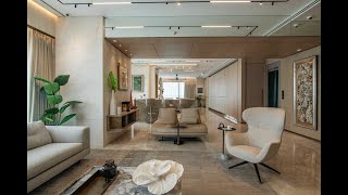 UberLuxury Apartment at Nepean Sea Road Mumbai by Talati and Partners [upl. by Nyllij877]