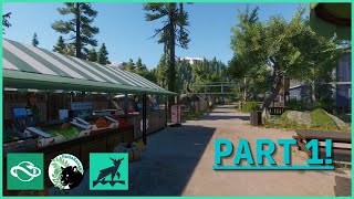 Finishing up Raven Ranch The PLAZA  Raven Creek Park  Planet Zoo  57 [upl. by Concettina]