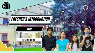 Official Freshers Introduction Video 2022  IIEST Shibpur [upl. by Viole]