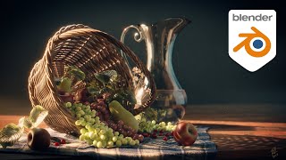 Still Life  Blender Timelapse [upl. by Aitselec959]