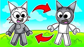 Sprunki WENDA and GRAY BODY SWAP In Roblox Incredibox [upl. by Ahtennek399]