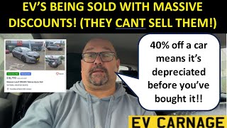 EV’S FOR SALE WITH HUGE DISCOUNTS  BECAUSE NO ONE WANTS THEM [upl. by Sy]