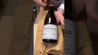 Unboxing Romanee Conti Echezeaux🍷🔥delcarlofficiel wine domainedelaromaneeconti romaneeconti [upl. by Mccartan]