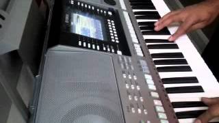 Tera Saath Hai Kitna Pyara on Yamaha Keyboard PSRS910 [upl. by Inaffit]