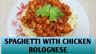 Spaghetti with Chicken Bolognese [upl. by Kelula536]