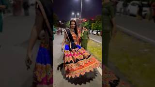 Khalasi 💃divi ki tvv•divikitvv dandiya dandiyanight garbaoutfits garba dussehra viralvideo [upl. by Anilahs358]