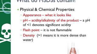 material safety data sheet MSDS  Safety data sheet training SDS [upl. by Jacob193]