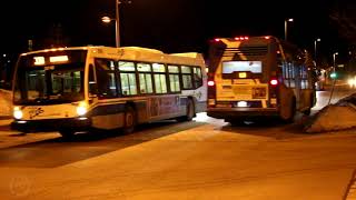 BUS  RTC Quebec  Late night express [upl. by Tiersten777]