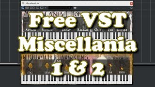 Free VST  Miscellania I amp II instruments [upl. by Johny]