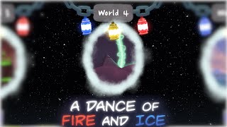 ADOFAI  World 4  Love Letters  A Dance of Fire and Ice  PliXaZ [upl. by Orren]