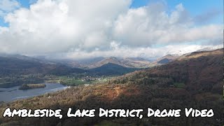 Ambleside  Lake District  Drone Video  4K [upl. by Siblee]