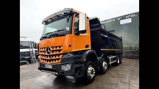 2014 Mercedes Arocs 3240 8x4 Tipper [upl. by Eihctir980]