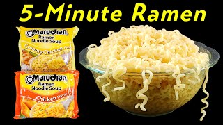 Ramen Noodles In 5 Minutes Fasta Pasta Cooker Hack [upl. by Ariadne374]