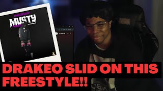 Drakeo The Ruler  Musty Freestyle Reaction [upl. by Akiria806]