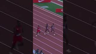 NOAH LYLES win the US men 100m in 983  Kenneth Bednarek 987 and Fred Kerley 988 [upl. by Abroms703]