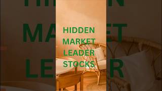 HIDDEN MARKET LEADER STOCKSBEST MARKET LEADER STOCKS  sharemarket stockmarket [upl. by Melgar47]