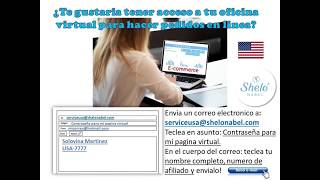 Acceso a tu oficina virtual y pedido Sheló NABEL USA Paso a Paso [upl. by Cannice]