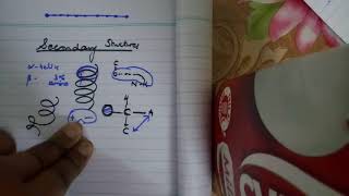 SECONDARY structure of PROTEINS in easy way must watch part 1 [upl. by Yliah]