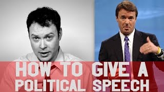 Speech How To Give a Great Political Speech [upl. by Nagorb]