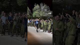 Israeli pop singer Narkis sings with soldiers calling for “finishing off Gaza” [upl. by Paulsen]