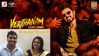 Bigil  Verithanam Lyric Video Reaction by Malayaalees  Thalapathy Vijay Nayanthara  AR Rahman [upl. by Eira]