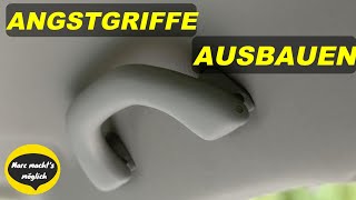 Haltegriffe  Angstgriffe ausbauen Seat Leon mk3 5F 20122020 removal handles VW Audi Skoda [upl. by Roshelle]