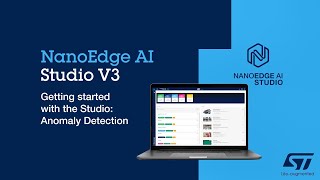 NanoEdge AI Studio V3  Anomaly Detection demo [upl. by Ttocserp]