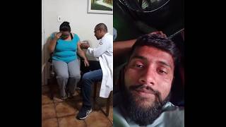 इंजेक्शन का खौफ 😅 injection funny video 😀 injection funny video crying girl 🤩 injection videocomedy [upl. by Leake]