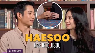 HAESOO  Jung Hae In and Kim Jisoos Undeniable Chemistry  Cute and Sweet Moments Part 1 [upl. by Rodablas]