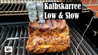 Low amp Slow Kalbskarree  EIN MUSS  Ingo BBQ Folge 64 [upl. by Vanni231]