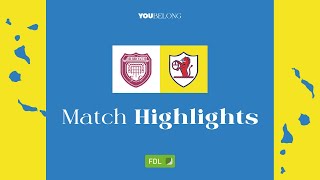 HIGHLIGHTS  Arbroath 1  2 Raith Rovers  131223 [upl. by Hatokad]