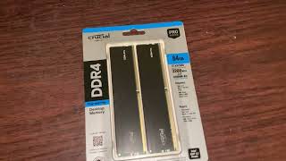 Crucial Pro Series RAM 128GB Kit DDR4 3200MTs Desktop Memory Review and Test [upl. by Rayner]