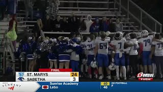 KPZ Week 8 GOTW St Marys 24 Sabetha 3 [upl. by Elinnet]