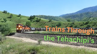 Trains Though the Tehachapis [upl. by Kcirdor625]