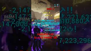 Warframe Steel Path Glaive Prime Damage 2B rap warframe ps5 glaivefypagegaming spaceshorts [upl. by Marylynne]