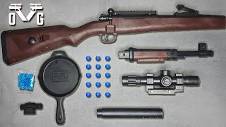 Sniper Karabiner 98K Bolt Action Blaster 16 Scale Rifle Toy Gun Unboxing [upl. by Greysun]