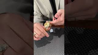 Rolex President Day Date 36mm Yellow Gold Diamond Mens Watch 18238 Review  SwissWatchExpo [upl. by Aneloj546]