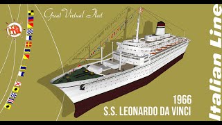 SS Leonardo da vinci in 1970s [upl. by Hairu458]