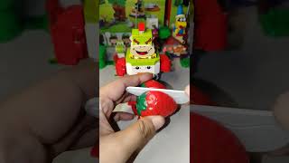 Bowser Cutting Strawberry 🍓 bowser funny shorts [upl. by Sommers]