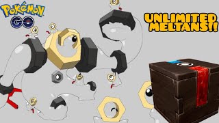 How to get MELTAN BOX free in Pokemon go Complete guide for unlimited meltans in Pokemon GO [upl. by Akinal47]