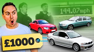 Can We Buy A 150mph Car For £1000 [upl. by Garwin]