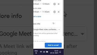 Embed Google Calendar in Your Emails googlecalendar [upl. by Attenaj]