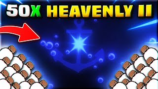 USING 50 HEAVENLY 2 POTIONS FOR ABYSSAL HUNTER  Sols RNG ERA 85 [upl. by Stedmann]