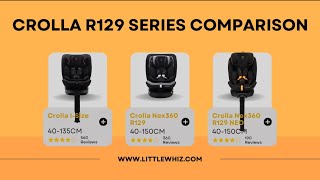 Crolla R129 Car Seat Comparison [upl. by Aisilef]