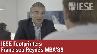 IESE Footprinters Francisco Reynés MBA89 [upl. by Gahan285]