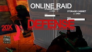 ONLINE RAID DEFENSE VS CHEATERS WE RAIDED THEM BACK  Roblox Fallen [upl. by Junius447]