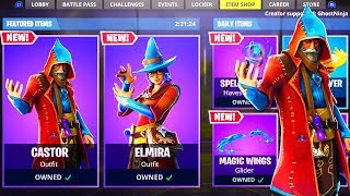 New WIZARD SKINS in Fortnite Battle Royale [upl. by Cleaves]