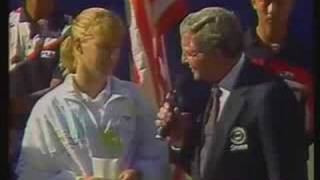 Sabatini vs Graf US Open 1990 77 final ceremony [upl. by Creamer]