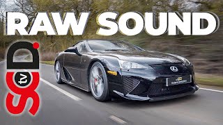 Lexus LFA V10 PURE SOUND at 9400 RPM  Porsche Carrera GT REV BATTLE  Supercar Driver [upl. by Wagshul]